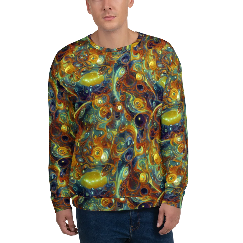 Liquid Orion on Sweatshirt — Front