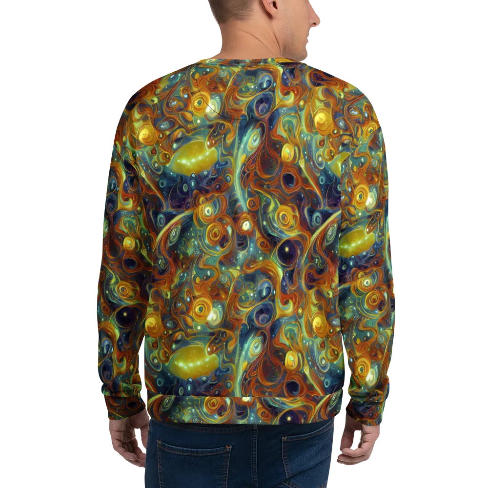 Liquid Orion on Sweatshirt — Back