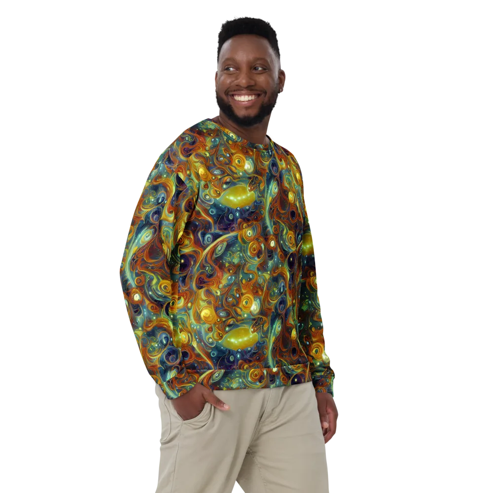 Liquid Orion on Sweatshirt — Front