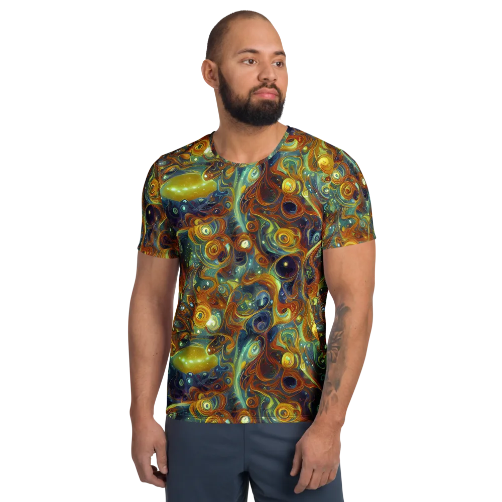 Liquid Orion on Men's Athletic T-Shirt — Front