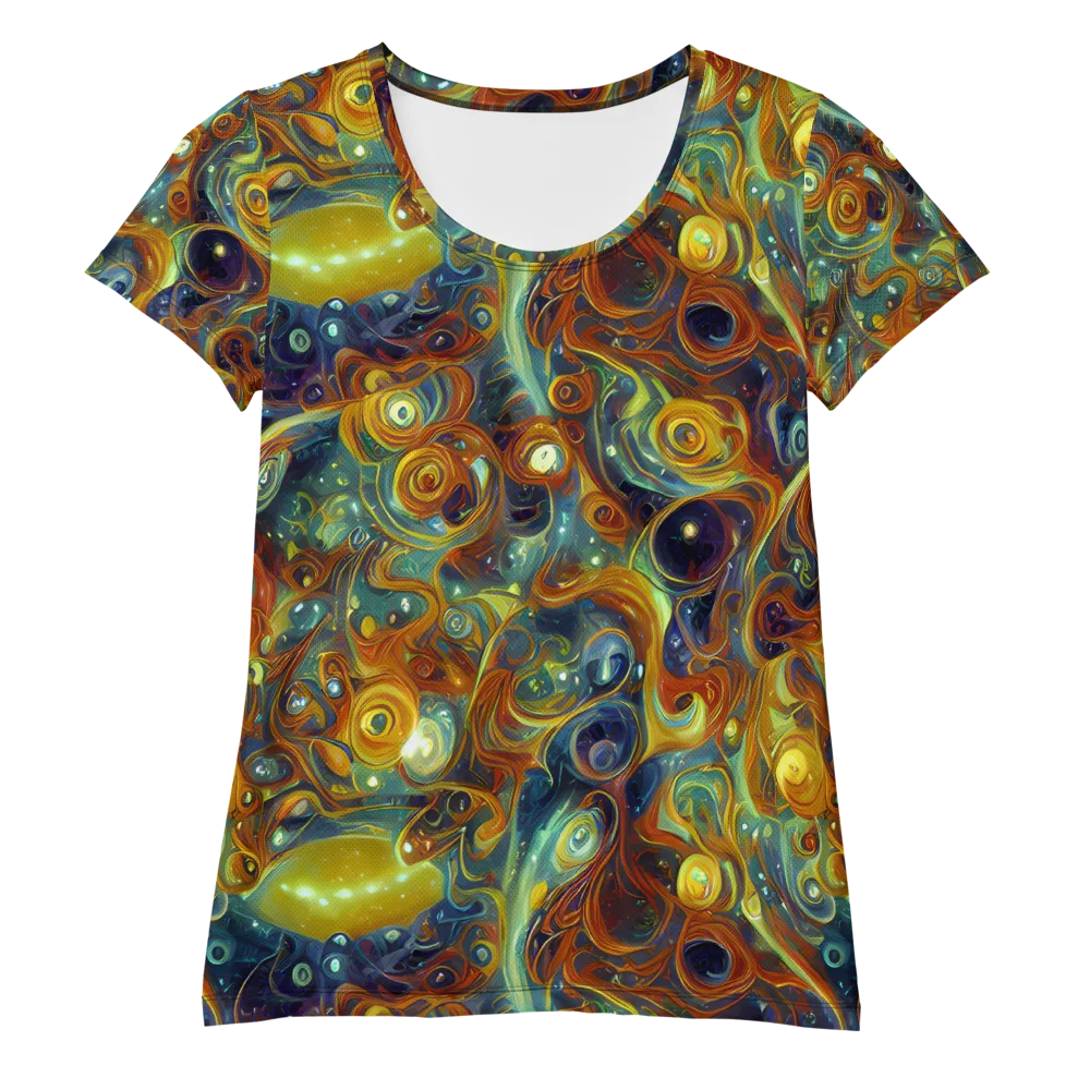 Liquid Orion on Women's Athletic T-Shirt — Front