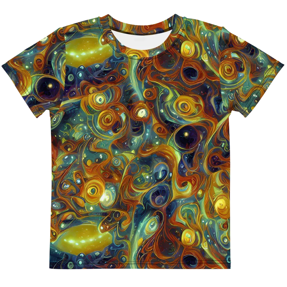 Liquid Orion on Kids Crew Neck T-Shirt — Front
