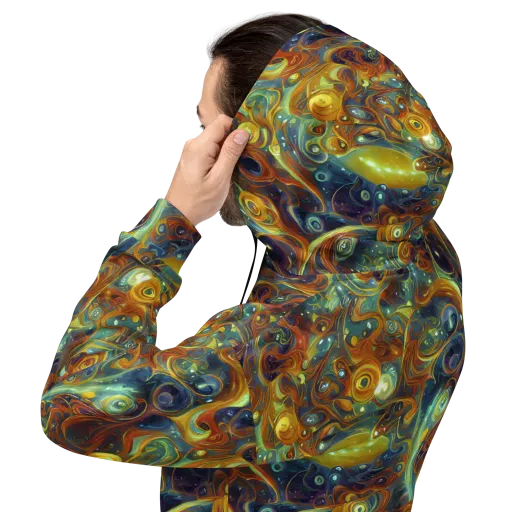 Liquid Orion on a Hoodie