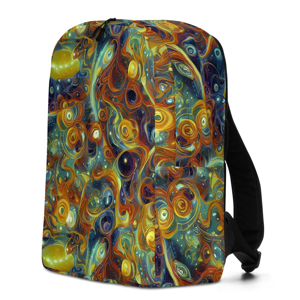 Liquid Orion on Minimalist Backpack — Left