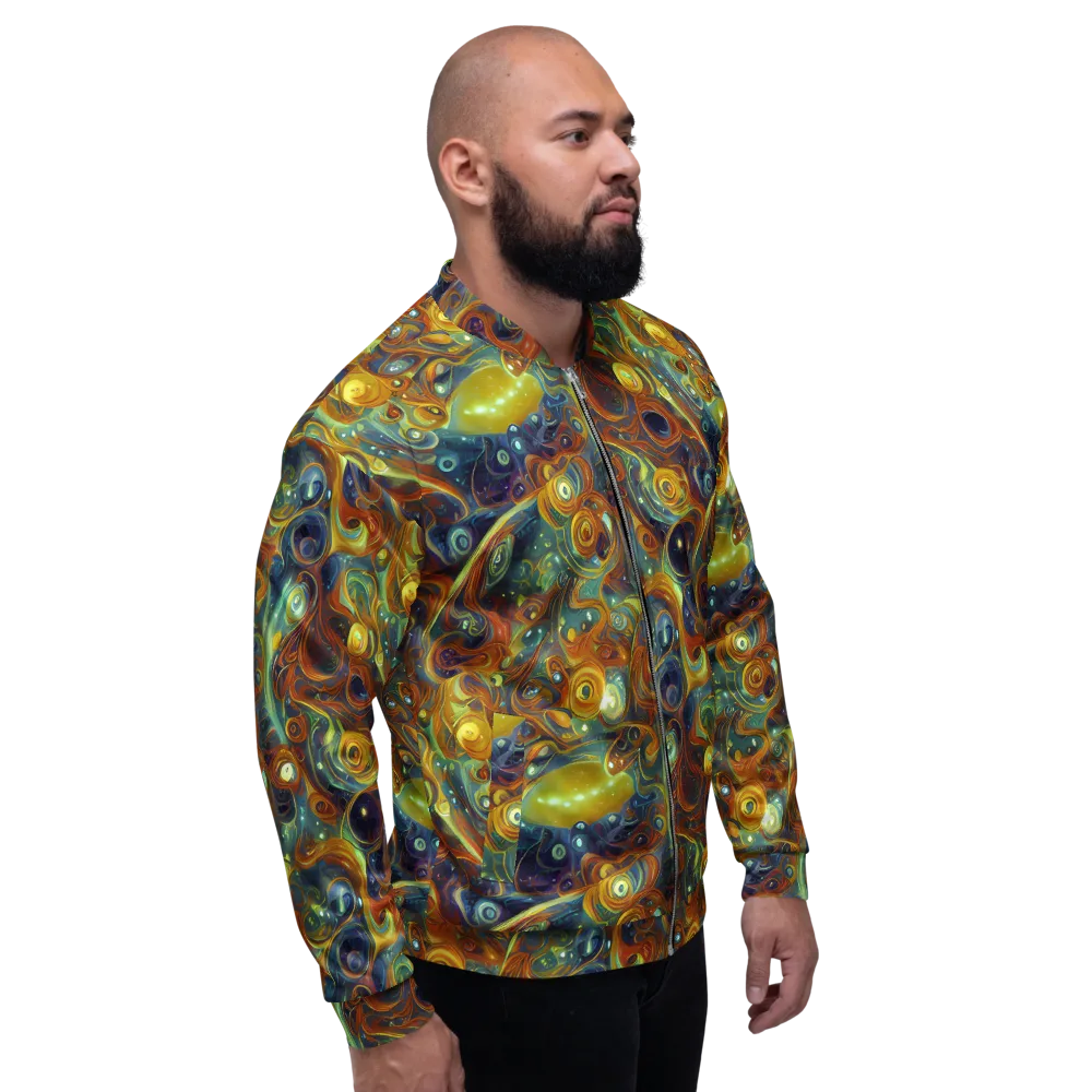 Liquid Orion on Bomber Jacket — Right