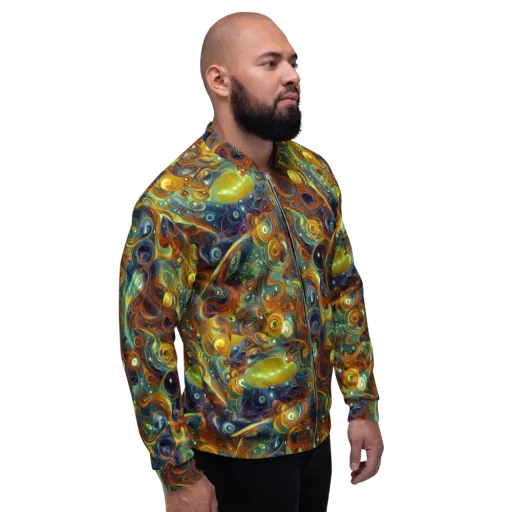 Liquid Orion on a Bomber Jacket