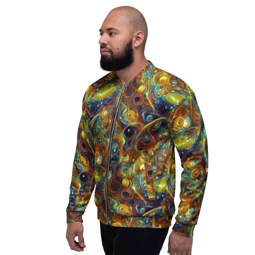 Liquid Orion on Bomber Jacket — Left