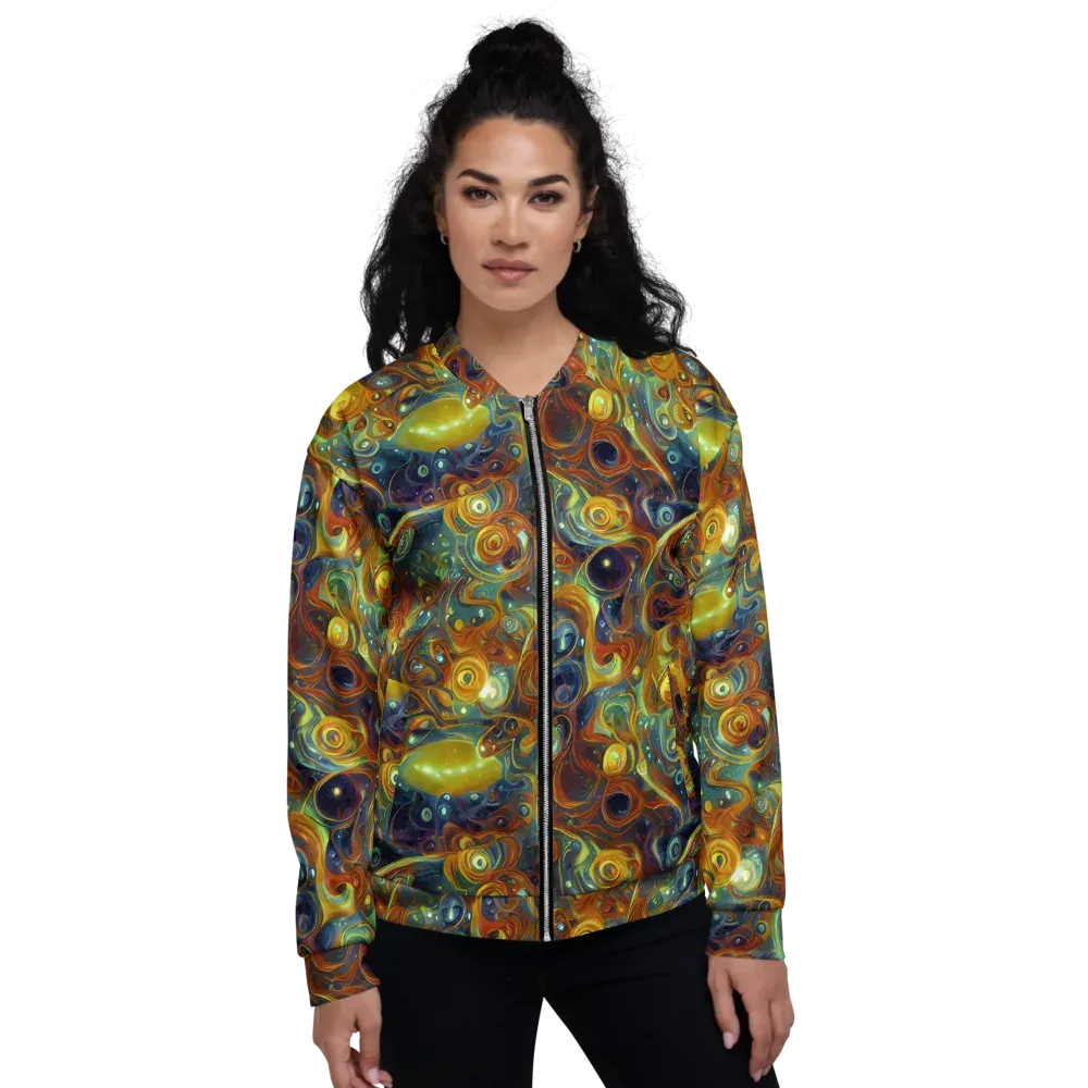 Liquid Orion on Bomber Jacket — Front