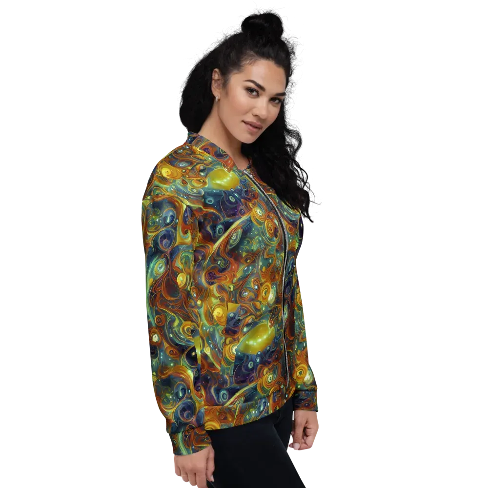 Liquid Orion on Bomber Jacket — Right