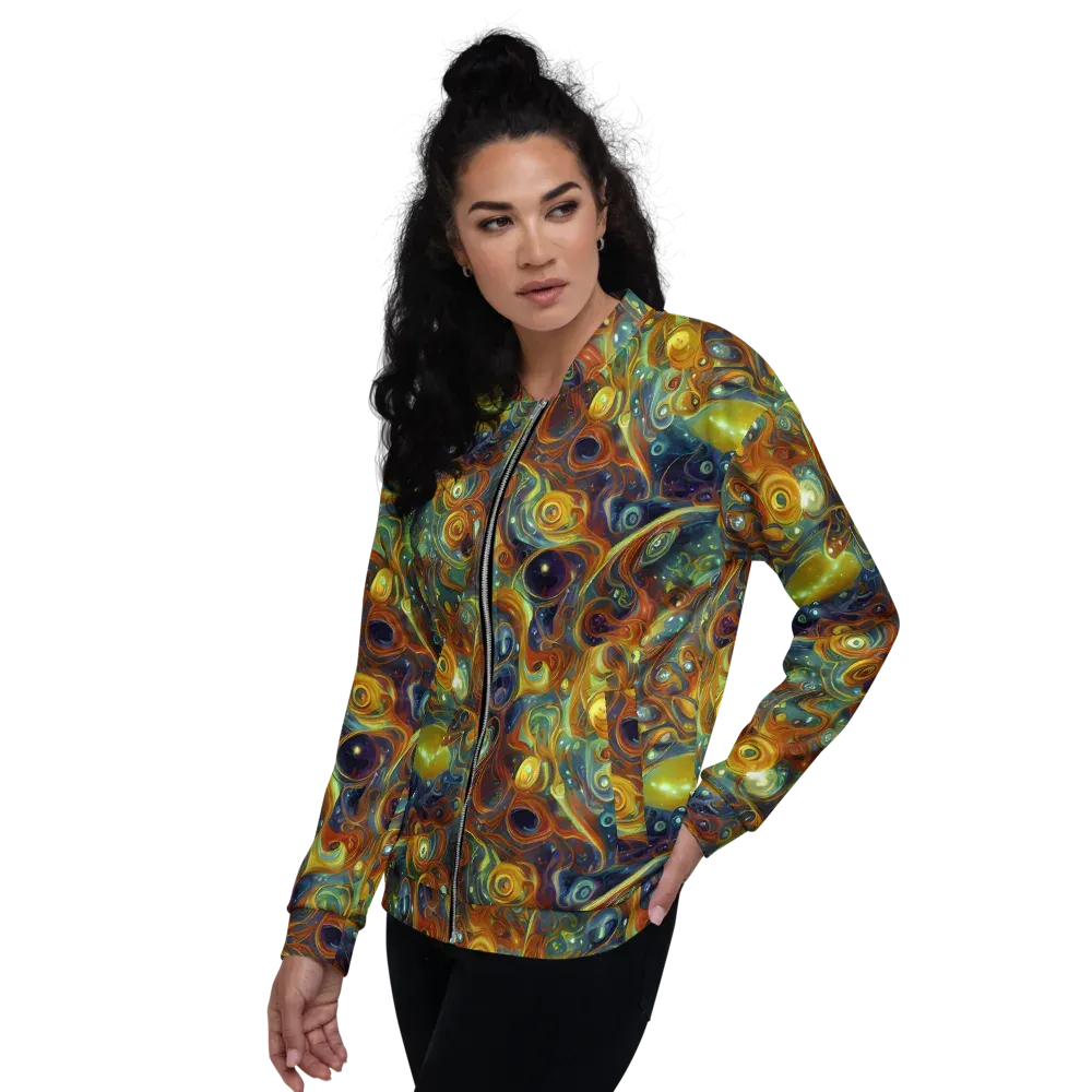 Liquid Orion on Bomber Jacket — Left