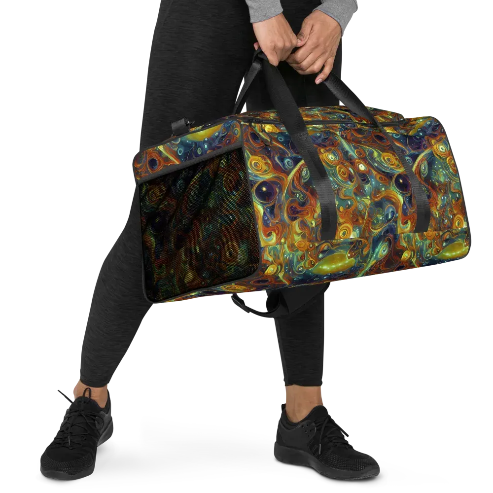 Liquid Orion on Duffle Bag — Right Front