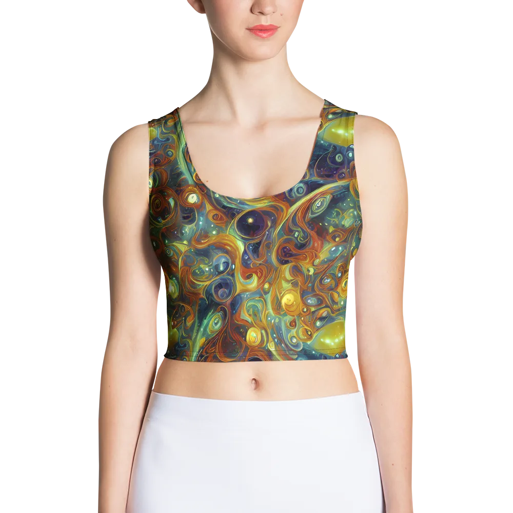Liquid Orion on Crop Top — Front
