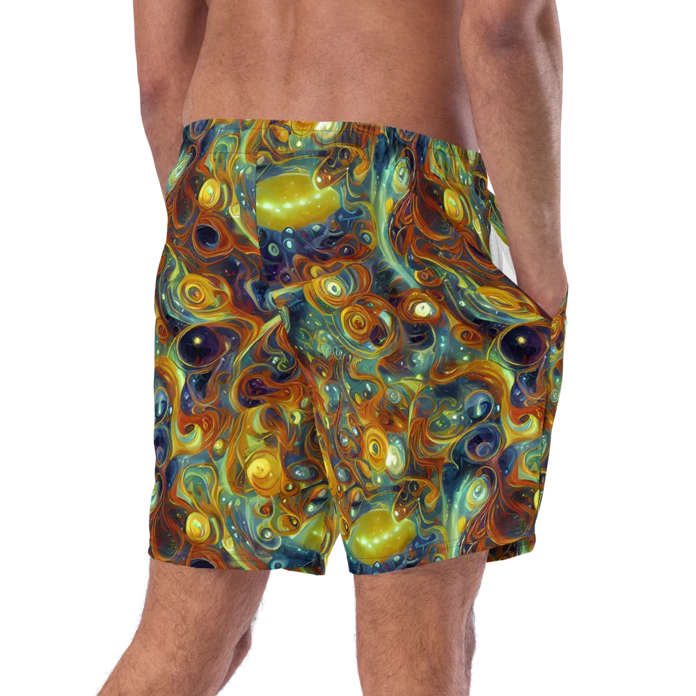 Liquid Orion on Swim Trunks — Right Back
