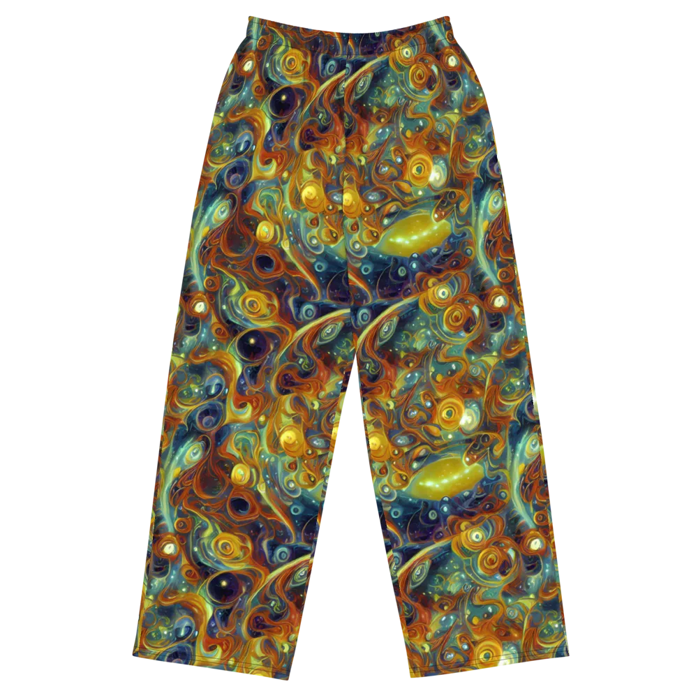 Liquid Orion on Wide-Leg Pants — Front