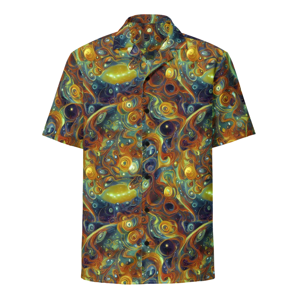 Liquid Orion on Button Shirt — Front