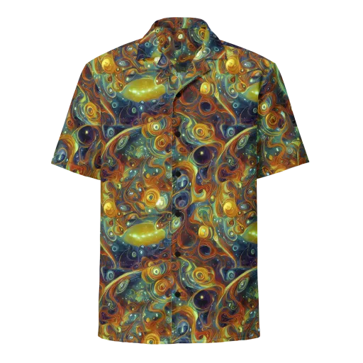 Liquid Orion on a Button Shirt