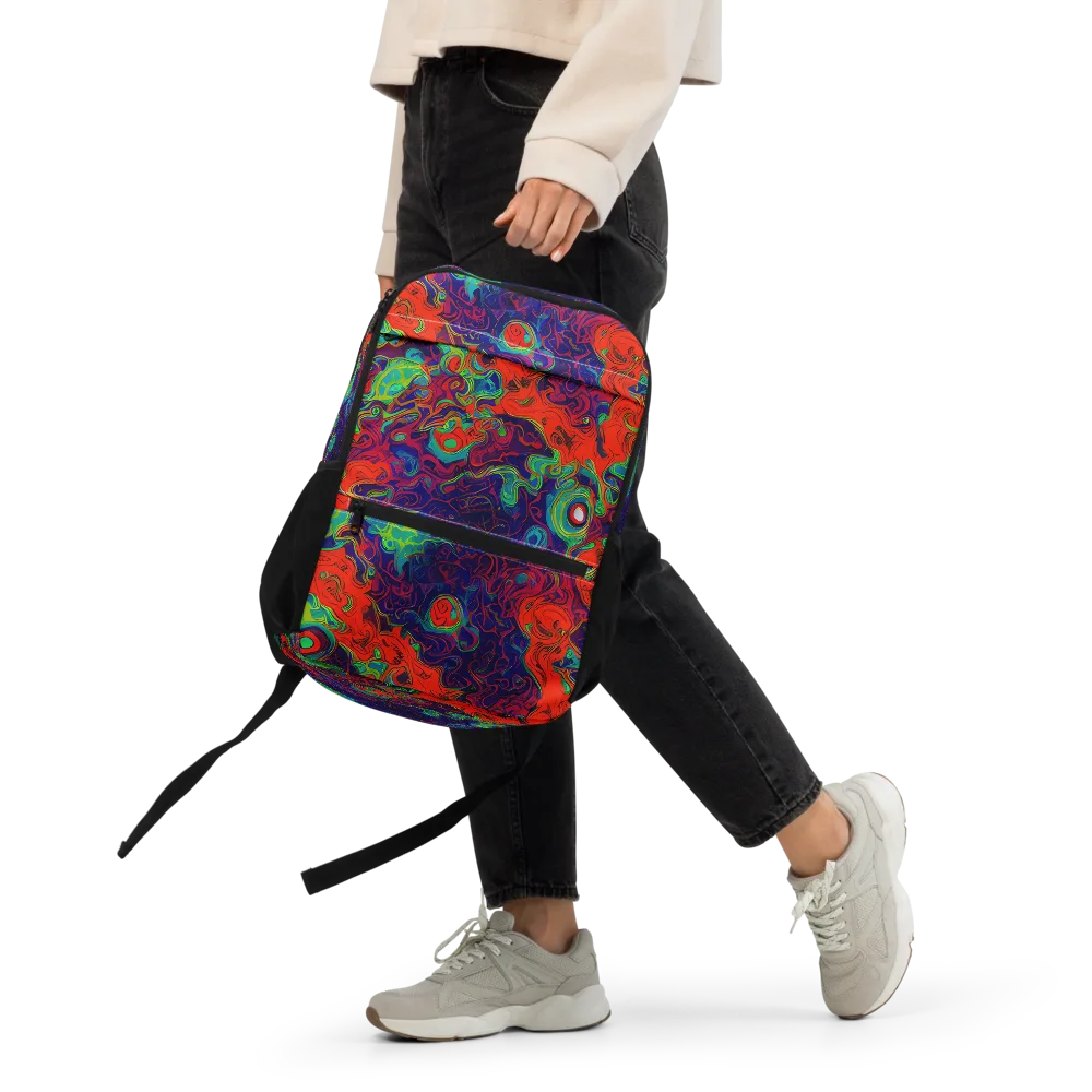 Inferno Ripple on Utility Backpack — Front