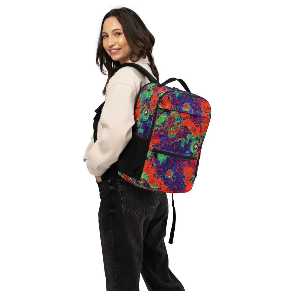 Inferno Ripple on Utility Backpack — Back