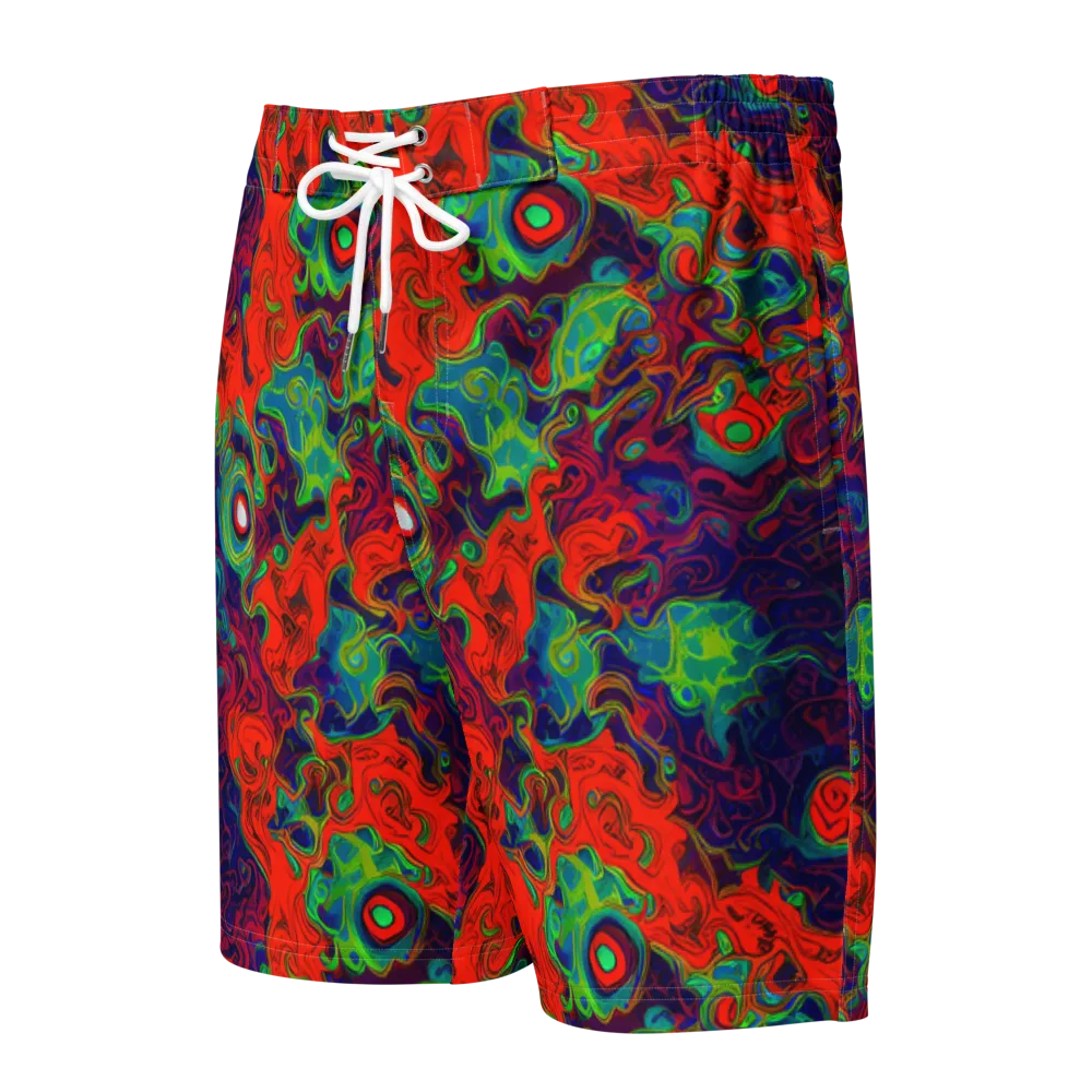 Inferno Ripple on Men's Board Shorts — Front