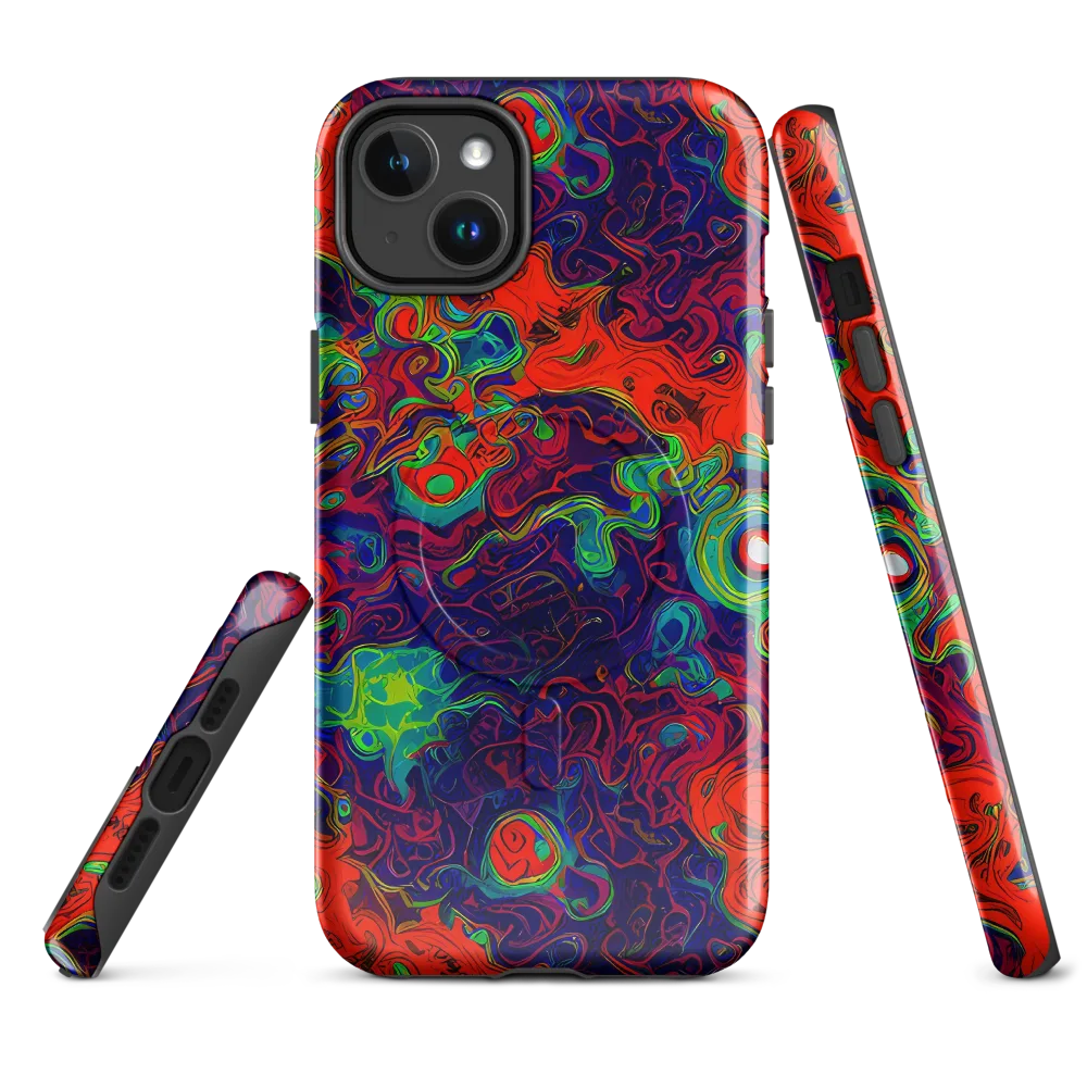 Inferno Ripple on MagSafe Tough Case for iPhone® — Front