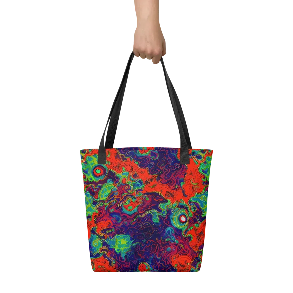 Inferno Ripple on Tote Bag — Front