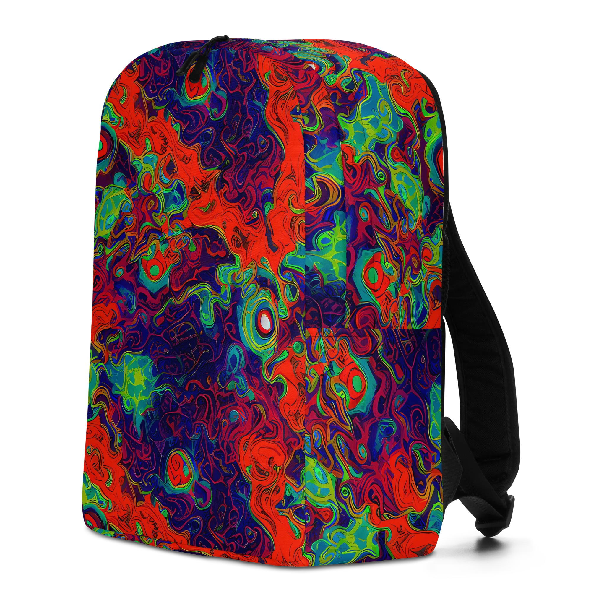 Inferno Ripple on Minimalist Backpack — Left