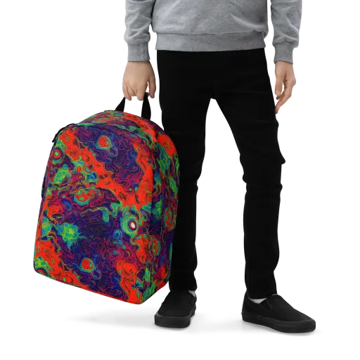 Inferno Ripple on a Minimalist Backpack