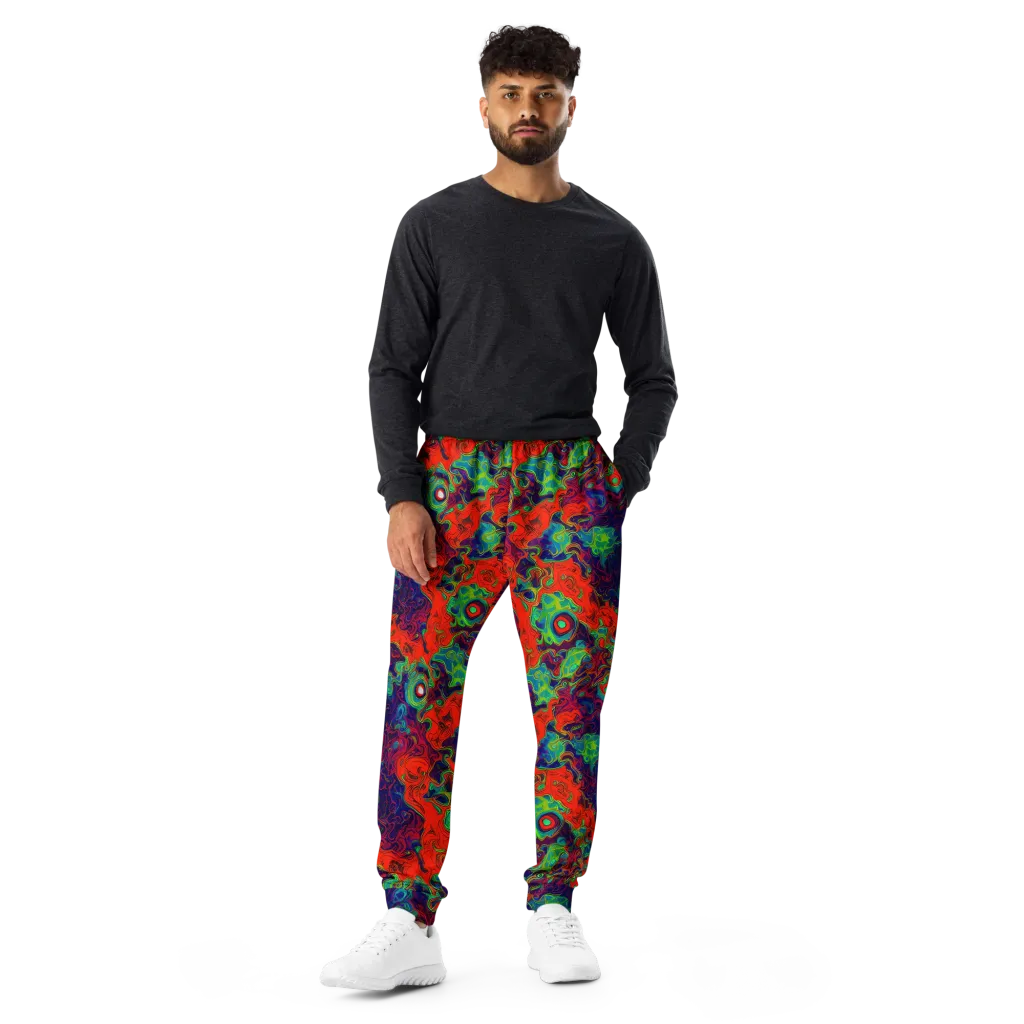 Inferno Ripple on Men's Joggers — Front