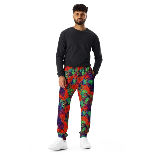 Inferno Ripple on a Men's Joggers