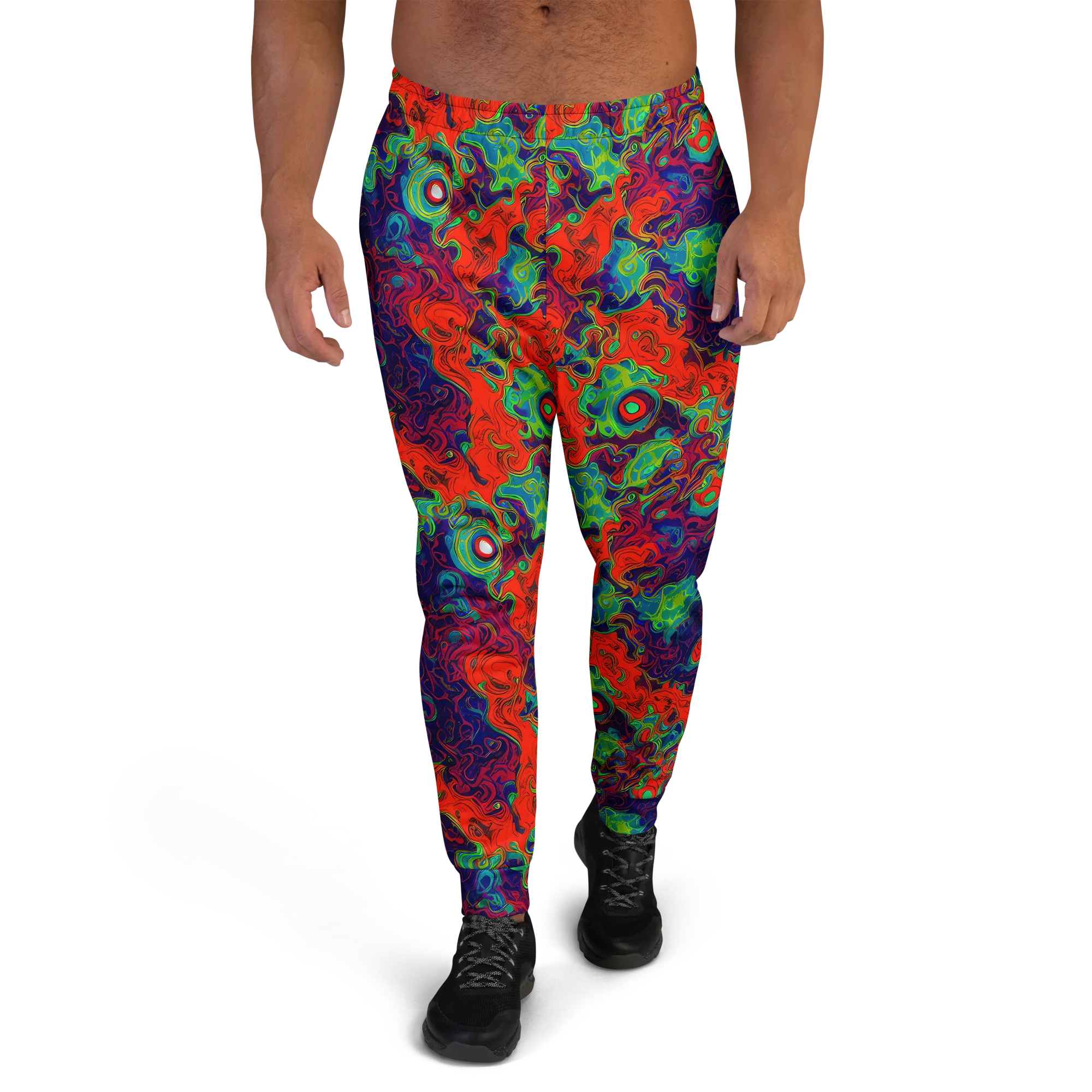 Inferno Ripple on Men's Joggers — Front