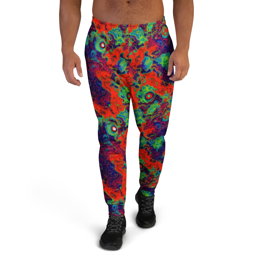 Inferno Ripple on Men's Joggers — Front