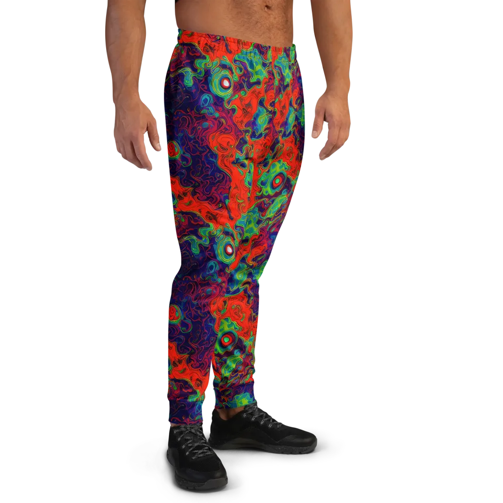 Inferno Ripple on Men's Joggers — Right