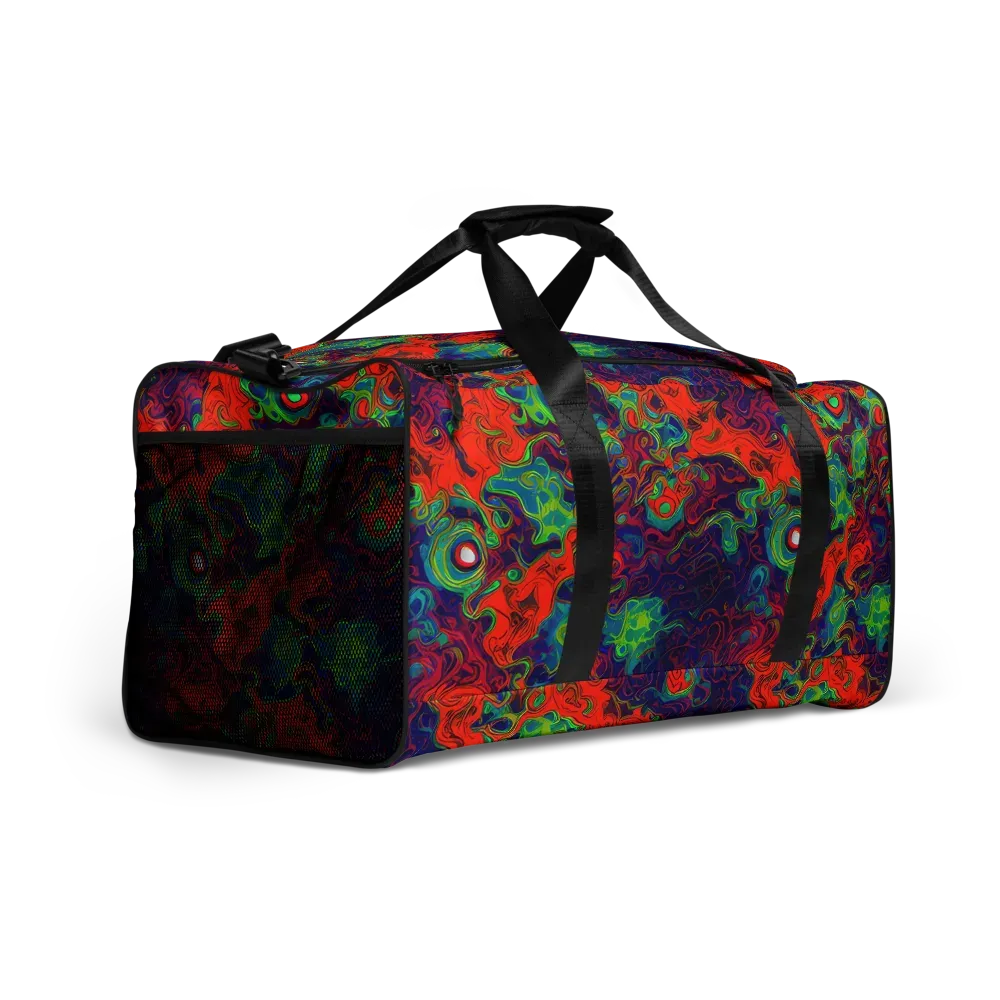 Inferno Ripple on Duffle Bag — Right Front