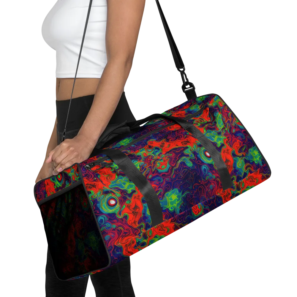 Inferno Ripple on Duffle Bag — Front