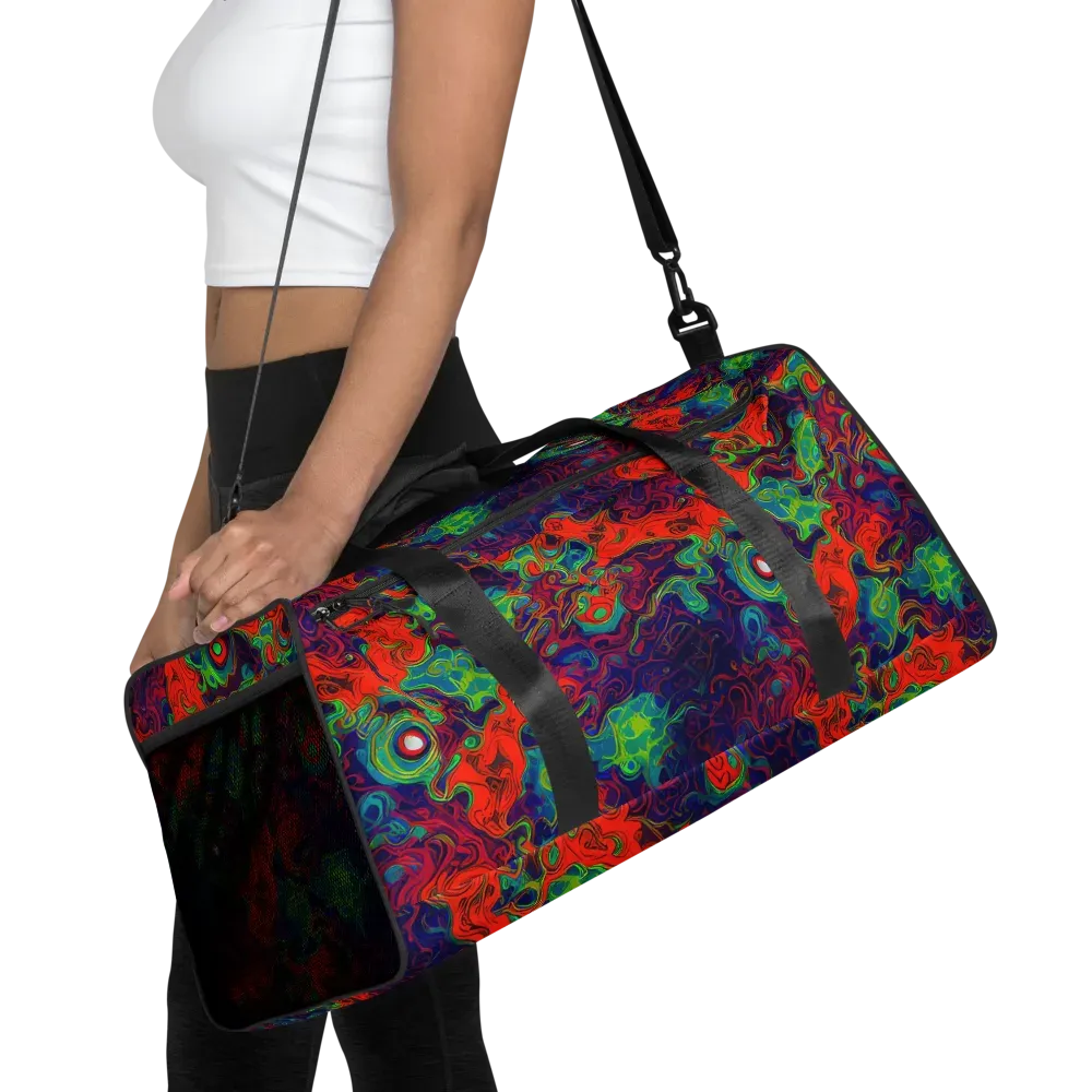 Inferno Ripple on Duffle Bag — Front