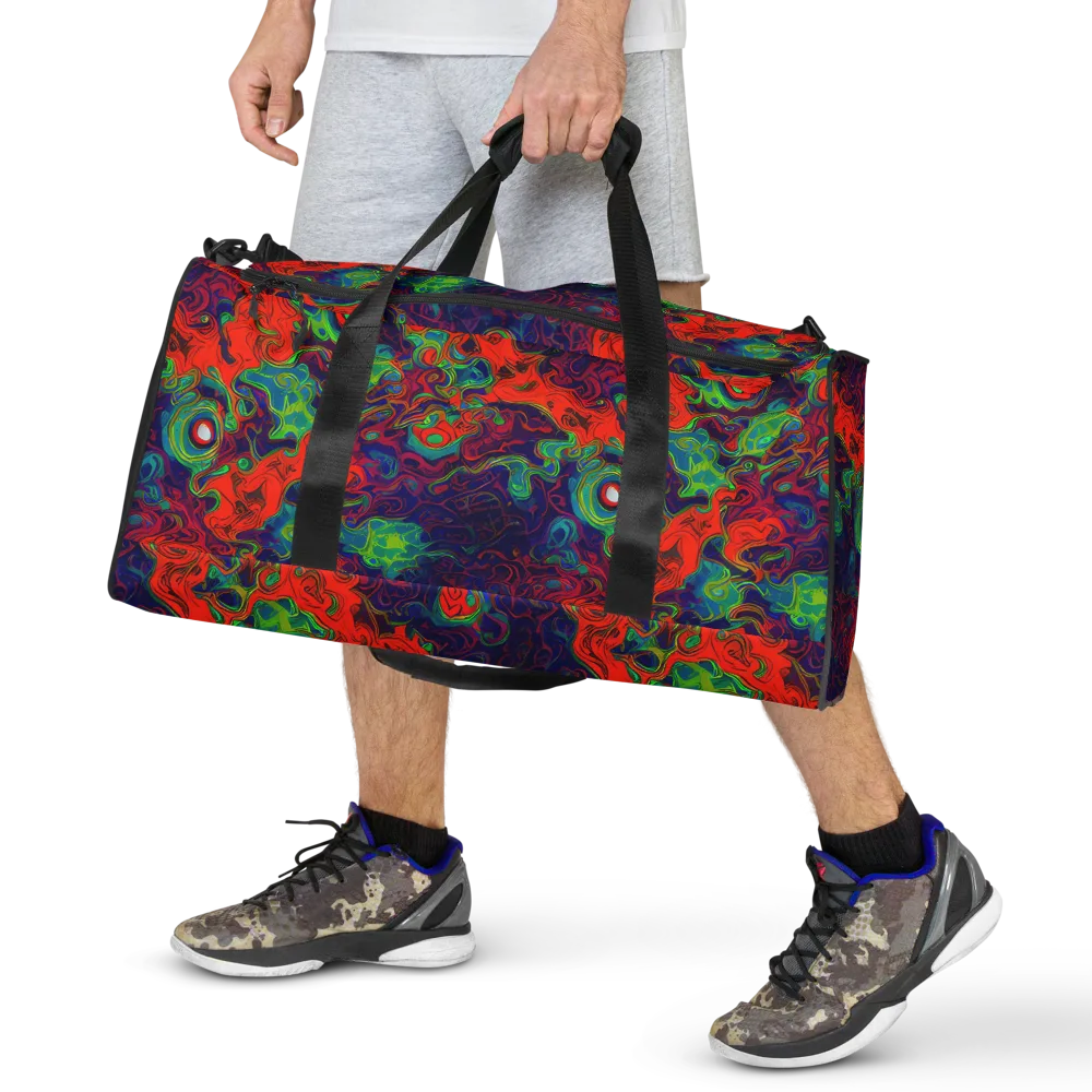 Inferno Ripple on Duffle Bag — Front