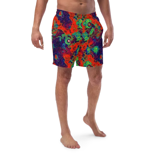 Inferno Ripple on a Swim Trunks