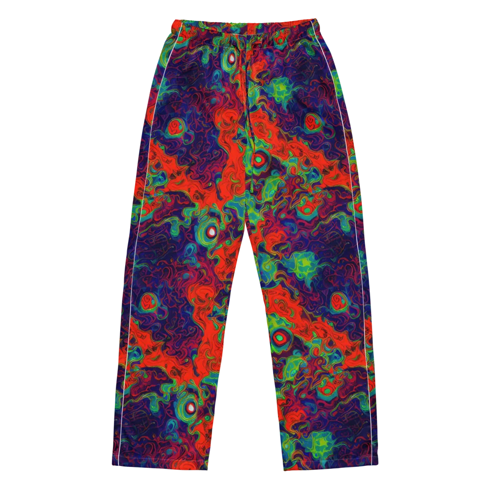 Inferno Ripple on Women's Pajama Pants — Front