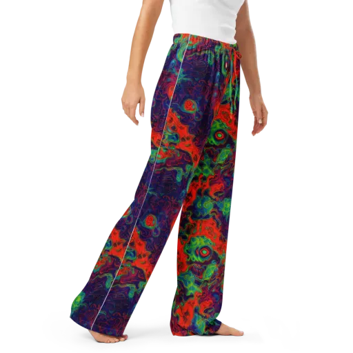 Inferno Ripple on a Women's Pajama Pants