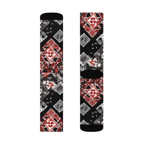 Crimson Cipher on a Socks