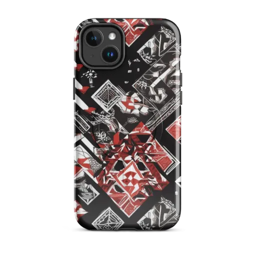 Crimson Cipher on a MagSafe Tough Case for iPhone®
