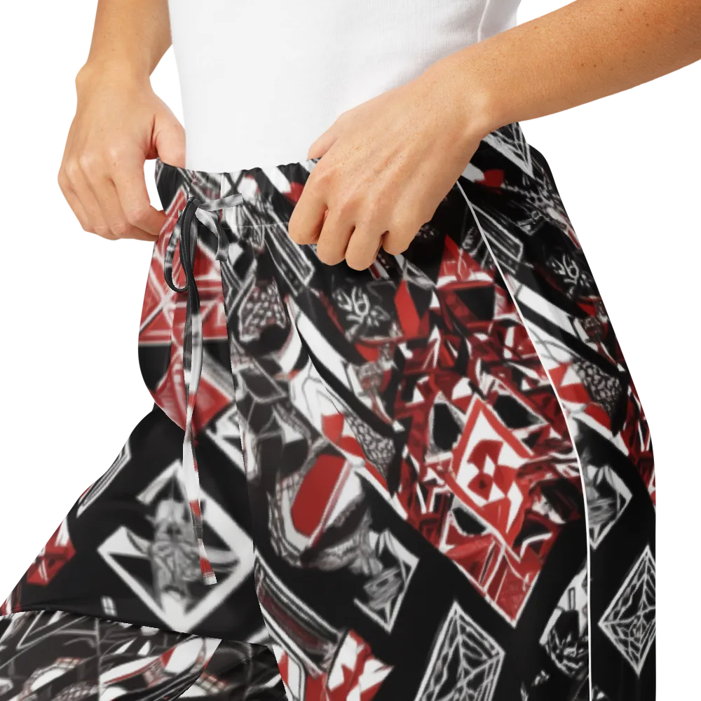 Crimson Cipher on Women's Pajama Pants — Product details