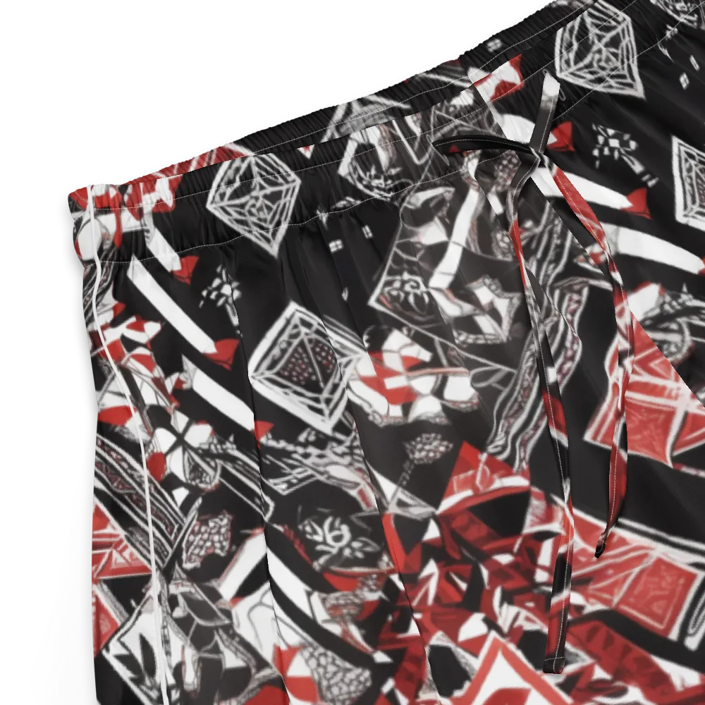 Crimson Cipher on Women's Pajama Shorts — Product details