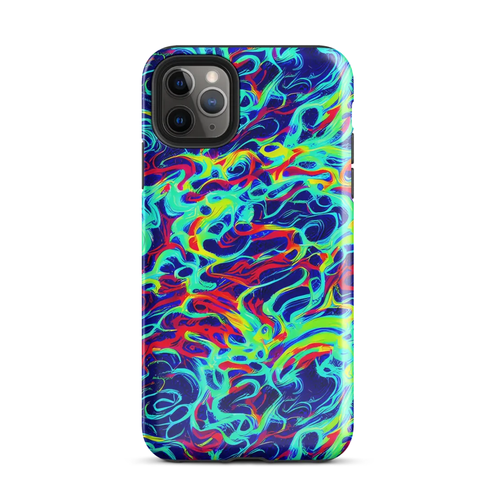 Afterdark Wave on Tough Case for iPhone® — Front