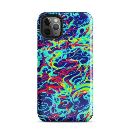 Afterdark Wave on a Tough Case for iPhone®