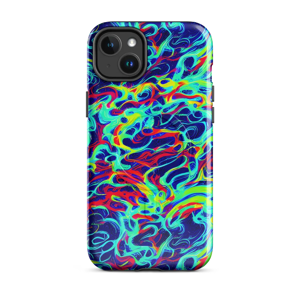 Afterdark Wave on MagSafe Tough Case for iPhone® — Front