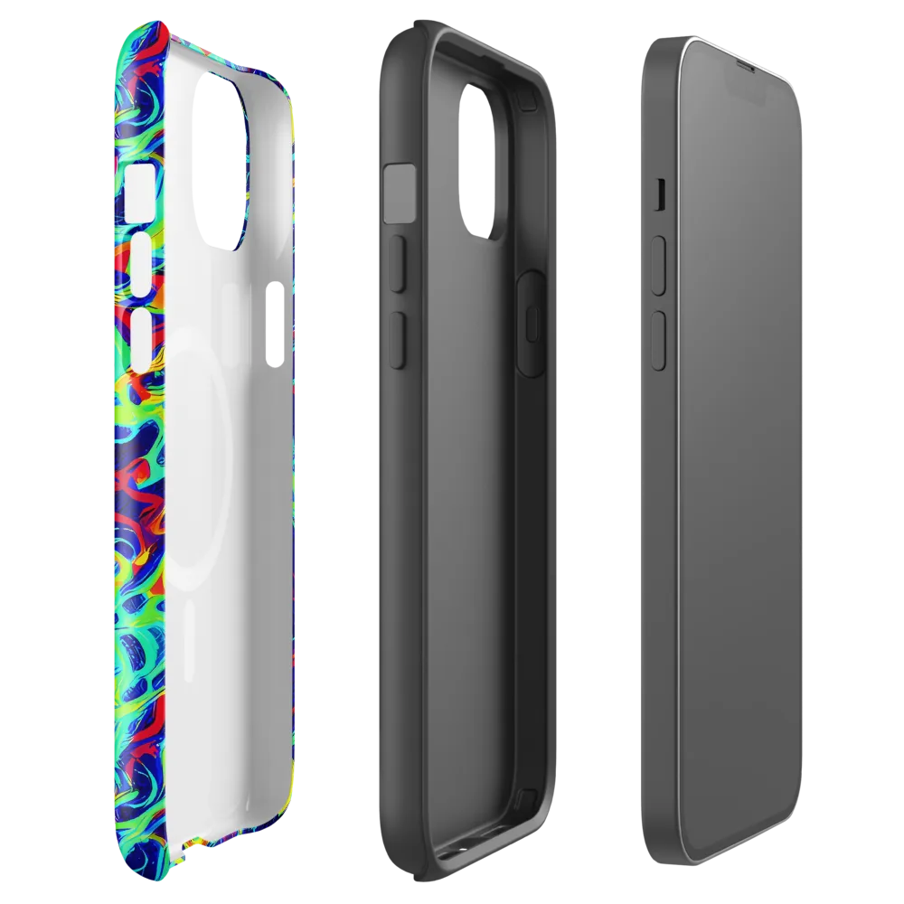 Afterdark Wave on MagSafe Tough Case for iPhone® — Front