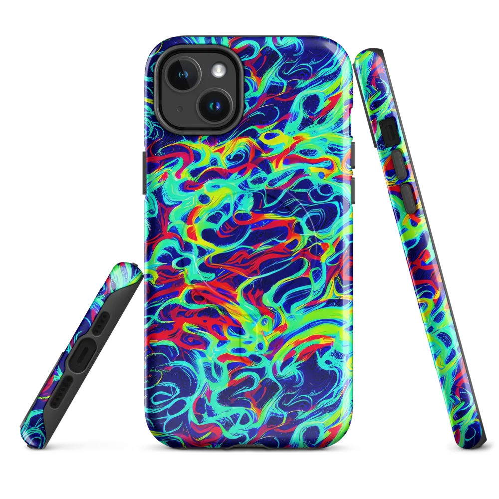 Afterdark Wave on MagSafe Tough Case for iPhone® — Front