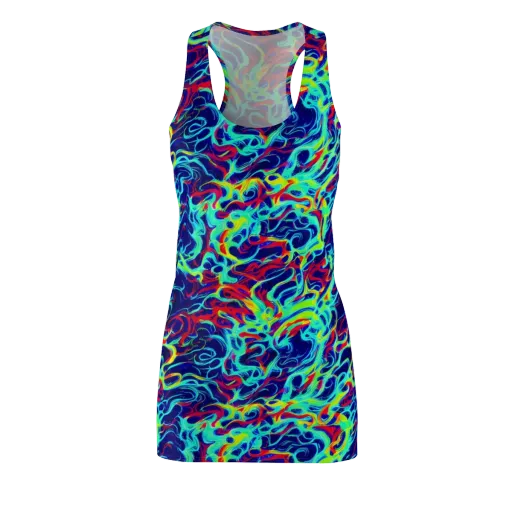 Afterdark Wave on a Racerback Dress