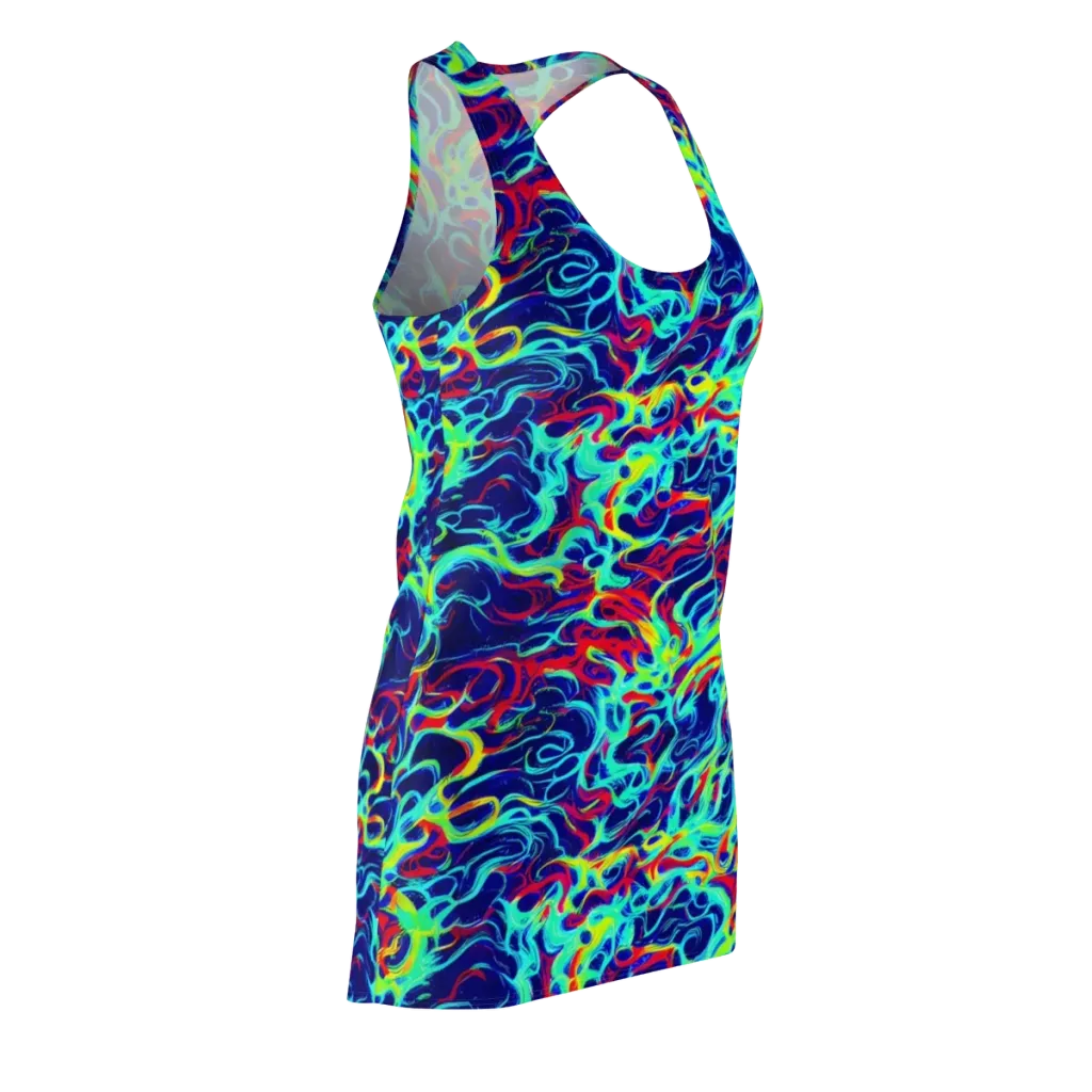 Afterdark Wave on Racerback Dress — Front Side